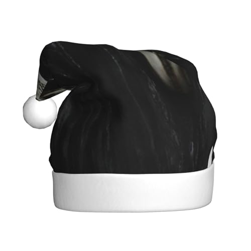 Warme & bequeme Sensenmann Nikolausmütze - Erwachsene Plüsch Weihnachtsmütze mit weißem Rand - Perfekte Urlaubsmütze für Weihnachten und Outdoor Festliche Partys von WESTCH