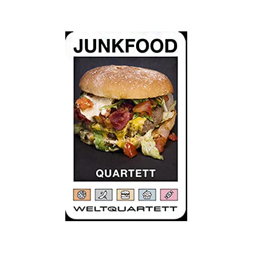 WESTCRAFT Karten Quartett Spiel + Sticker | Tyrannen I-IV Ungeziefer Marien-Erscheinung Junkfood Seuchen | (Junkfood) von WESTCRAFT