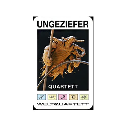 WESTCRAFT Karten Quartett Spiel + Sticker | Tyrannen I-IV Ungeziefer Marien-Erscheinung Junkfood Seuchen | (Ungeziefer) von WESTCRAFT