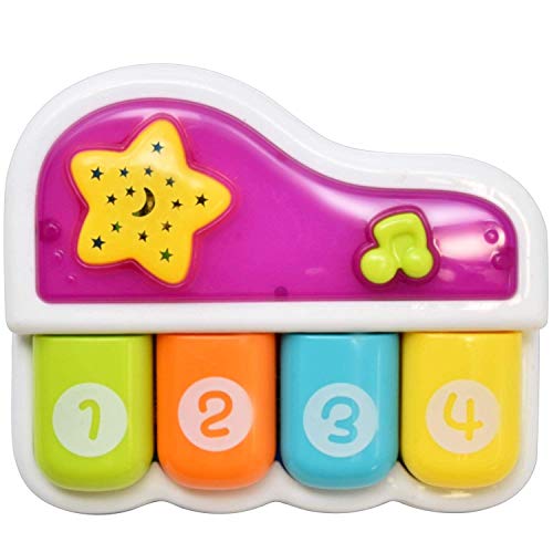 WEofferwhatYOUwant Mini Klavier - Tragbares Musikspielzeug mit Automatischer Abschaltung für Babys ab 6 Monate von WEofferwhatYOUwant