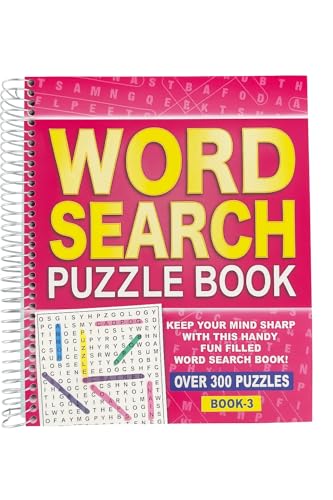 WF Graham Wordsearch Puzzlebuch – Spiralbindung Brain Teasers Reise-Puzzle-Buch mit über 300 Puzzles – Stoßstangen-Größe – Erwachsenen-Aktivität – Gedankenübung – Wortspiele WF Graham Wordsearch Puzzlebuch – Spiralbindung Brain Teasers Reise-Puzzle-Buch mit über 300 Puzzles – Stoßstangen-Größe – Erwachsenen-Aktivität – Gedankenübung – Wortspiele von WF Graham