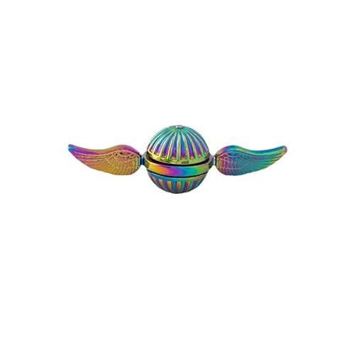 Fidget Spinner Hand Spielzeug, 2PCS Fidget Spinner Metall Fidgets Toys Zappeln Finger Spinners Metall Fidgets Ball Würfel Legierung Kleines Infinity Cube Fokus Gyro Anti Stress Spielzeug für Kinder von WFKKMEQ