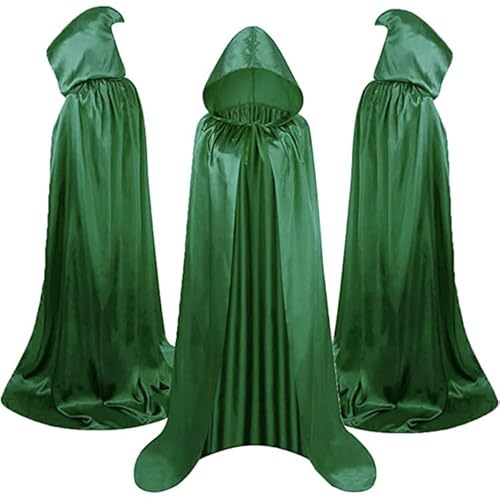 WFKKMEQ Halloween Vampir Capes, Kapuzenumhang Vampir Capes, Damen Herren Erwachsener für Karneval Halloween Cosplay Kostüm - 130cm WFKKMEQ Halloween Vampir Capes, Kapuzenumhang Vampir Capes, Damen Herren Erwachsener für Karneval Halloween Cosplay Kostüm - 130cm von WFKKMEQ