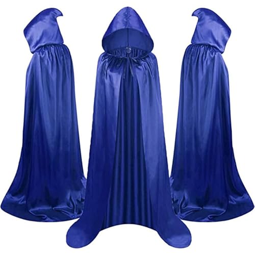 WFKKMEQ Halloween Vampir Capes, Kapuzenumhang Vampirumhang, Unisex Umhang, Fasching, Karneval Vampirkostüm für Erwachsene und Kinder - 110cm WFKKMEQ Halloween Vampir Capes, Kapuzenumhang Vampirumhang, Unisex Umhang, Fasching, Karneval Vampirkostüm für Erwachsene und Kinder - 110cm von WFKKMEQ