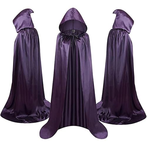 WFKKMEQ Halloween Vampir Capes, Vampir Kapuze Umhang, Hexe Cosplay Zubehör Erwachsene Kinder Kostüm Maskerade, Halloween, Familienfeier - 110cm WFKKMEQ Halloween Vampir Capes, Vampir Kapuze Umhang, Hexe Cosplay Zubehör Erwachsene Kinder Kostüm Maskerade, Halloween, Familienfeier - 110cm von WFKKMEQ