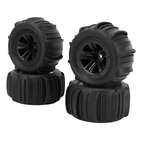 RC -Autoreifen Upgrade -Teile mit Linken und Rechten Reifen, die für Wltoys 144001, 144002, 144010, 124008, 124018, 124019, 124016, 124017, MJX Hyper Go 16208, 16209, 16210 von WGFOIP