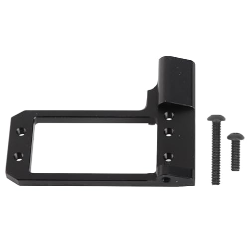 WGFOIP 1/10 Servo -Mount für Phoenix F10 VP, RC Servo Mount mit 4 Link -Adapter Low Center Aluminium -Legierungspfus -Zubehör Upgrade -Teile, um eine Verbesserte Reak (Schwarz) von WGFOIP