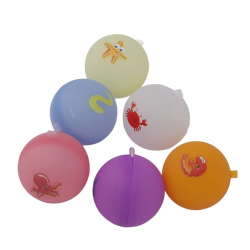 WGFOIP 18pcs Wiederverwendbares Schnellfüllen Wasserkugeln Selbstversiegelte Kugelspielzeug Schnelle Füllung Wasserballons Einfache Füllung von Silikonwasserkugeln für Outdoor Pool WGFOIP 18pcs Wiederverwendbares Schnellfüllen Wasserkugeln Selbstversiegelte Kugelspielzeug Schnelle Füllung Wasserballons Einfache Füllung von Silikonwasserkugeln für Outdoor Pool von WGFOIP