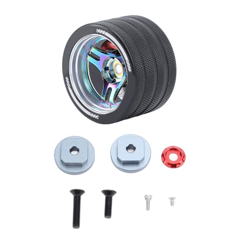WGFOIP 1SET von RC -Senderlenkungshandrad, Ersatzzubehör für Aluminiumlegierung, Verbesserter Griff für Sanwa -Futaba -Controller, Anodierter Finish 49 Mm Durchmesser (Glänzend; WGFOIP 1SET von RC -Senderlenkungshandrad, Ersatzzubehör für Aluminiumlegierung, Verbesserter Griff für Sanwa -Futaba -Controller, Anodierter Finish 49 Mm Durchmesser (Glänzend; von WGFOIP