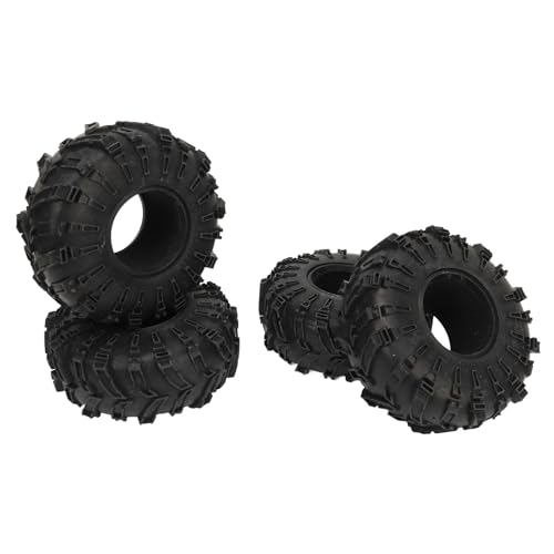WGFOIP 4pcs RC -Autorreifen 2,2 Zoll, Hochleistungsgummi -Starker Griff, Crawler -Reifen für 1/10 Fernbedienung Crawler, Schwarz WGFOIP 4pcs RC -Autorreifen 2,2 Zoll, Hochleistungsgummi -Starker Griff, Crawler -Reifen für 1/10 Fernbedienung Crawler, Schwarz von WGFOIP