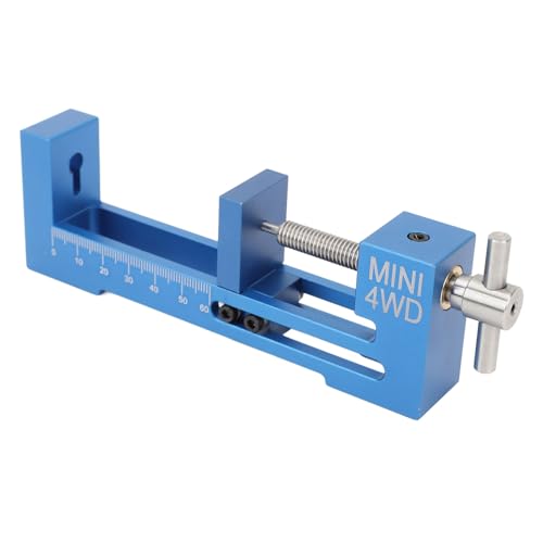 WGFOIP Aluminiumlegierung 4 -Radantriebsreifen Installateur, RC Auto Wheel Lauer Tool für Einfache Reifenanpassung und Austausch (Blau) von WGFOIP