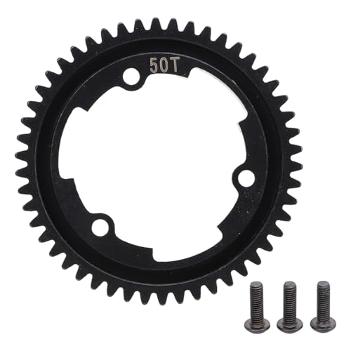 WGFOIP M1 Spurgetriebe, Verbesserung des Härtungsstahls Hauptausrüstung Fernbedienungssteuerauto Hauptsporn Zahnrad für Slayer 3.3 (50t) von WGFOIP