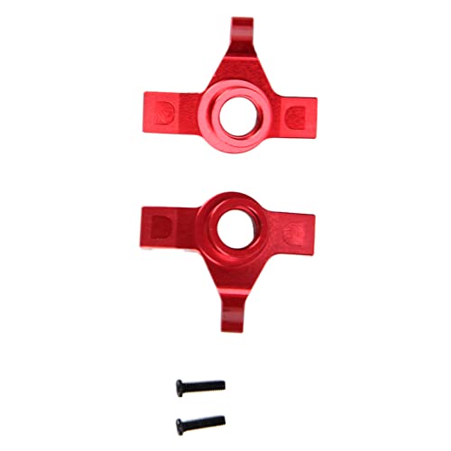 WGFOIP RC -Cars -Upgrade -Teile, 2 PCs Aluminiumlegierung Vordere Lenkbecher Red RC -Autos Ersatzteile für HBX 16889 1/16 Fernbedienungsauto Geeignet von WGFOIP