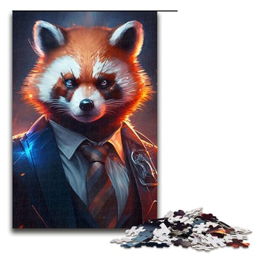 1000 Teile Jigsaw Boss Rottweiler Puzzle für Erwachsene Holzpuzzle Lernspiel 19,69x29,53 Zoll 1000 Teile Jigsaw Boss Rottweiler Puzzle für Erwachsene Holzpuzzle Lernspiel 19,69x29,53 Zoll von WGLINGX