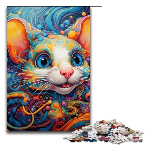 1000 Teile Puzzle Farbmaus Puzzle für Erwachsene Holzpuzzle Lernspiel 19,69x29,53 Zoll 1000 Teile Puzzle Farbmaus Puzzle für Erwachsene Holzpuzzle Lernspiel 19,69x29,53 Zoll von WGLINGX