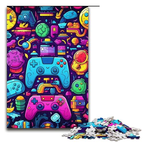 1000 Teile Puzzle Farbspiel Puzzles für Erwachsene Holzpuzzle Lernspiel 19,69x29,53 Zoll 1000 Teile Puzzle Farbspiel Puzzles für Erwachsene Holzpuzzle Lernspiel 19,69x29,53 Zoll von WGLINGX