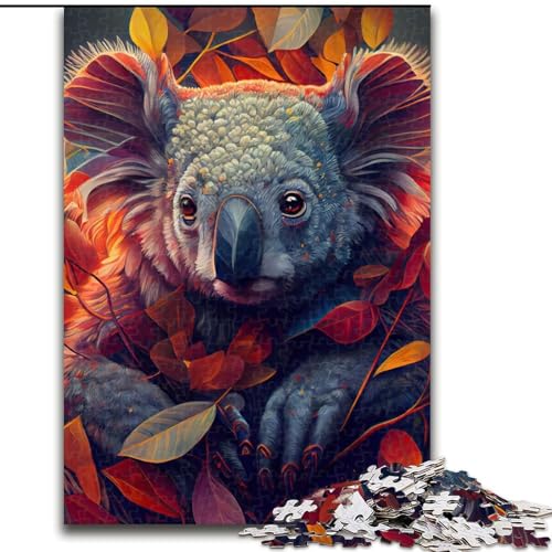 1000-Teile-Puzzle für Erwachsene. Der gemütliche Koala. 1000-Teile-Puzzle-Geschenke Geburtstage, Feiertage und zur Heimdekoration. Größe 26x38cm 1000-Teile-Puzzle für Erwachsene. Der gemütliche Koala. 1000-Teile-Puzzle-Geschenke Geburtstage, Feiertage und zur Heimdekoration. Größe 26x38cm von WGLINGX