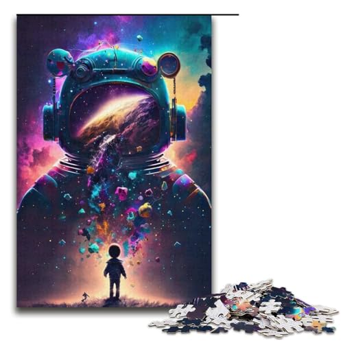 1000 Teile Robotic Dreams Puzzle für Erwachsene, Familienaktivitätspuzzle, Trainieren Sie Ihr Gehirn und Ihre Hände, Geeignet für Kinder und Jugendliche ab 14 Jahren, 14,96 x 10,24 Zoll von WGLINGX