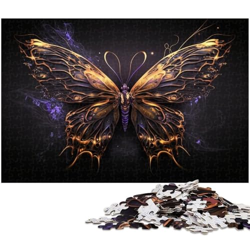 1000 Teile für Erwachsene Schmetterlings-Puzzles für Erwachsene Holzpuzzle Herausforderndes Spiel Größe 50x75cm 1000 Teile für Erwachsene Schmetterlings-Puzzles für Erwachsene Holzpuzzle Herausforderndes Spiel Größe 50x75cm von WGLINGX