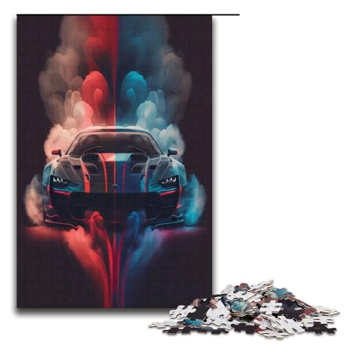 1000-teiliges Auto-Puzzle für Erwachsene, Heimdekoration, Wichtelgeschenk für Teenager ab 14 Jahren, 38 x 26 cm 1000-teiliges Auto-Puzzle für Erwachsene, Heimdekoration, Wichtelgeschenk für Teenager ab 14 Jahren, 38 x 26 cm von WGLINGX