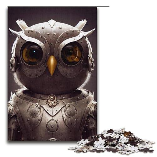 1000-teiliges Eulen-Puzzle für Erwachsene, Papppuzzle, Lernspiele, Heimdekoration, 14,96 x 10,24 Zoll 1000-teiliges Eulen-Puzzle für Erwachsene, Papppuzzle, Lernspiele, Heimdekoration, 14,96 x 10,24 Zoll von WGLINGX