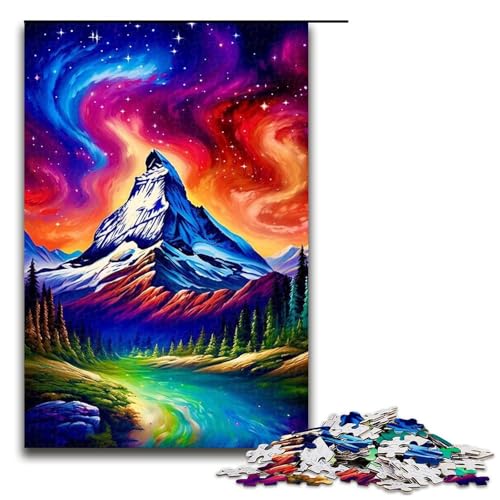 1000-teiliges Holzpuzzle „Alien Mountain“ für Erwachsene – anspruchsvolles Spiel, 75 x 50 cm 1000-teiliges Holzpuzzle „Alien Mountain“ für Erwachsene – anspruchsvolles Spiel, 75 x 50 cm von WGLINGX