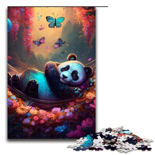 1000-teiliges Holzpuzzle „Panda“ für Erwachsene – anspruchsvolles Spiel, 75 x 50 cm 1000-teiliges Holzpuzzle „Panda“ für Erwachsene – anspruchsvolles Spiel, 75 x 50 cm von WGLINGX
