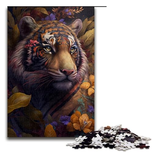 1000-teiliges Holzpuzzle „Schöner Tiger“ für Erwachsene – Herausforderndes Spiel 29,53 x 19,69 Zoll 1000-teiliges Holzpuzzle „Schöner Tiger“ für Erwachsene – Herausforderndes Spiel 29,53 x 19,69 Zoll von WGLINGX