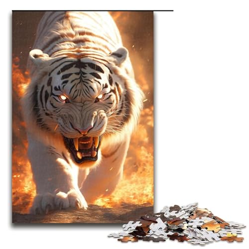 1000-teiliges Holzpuzzle „Tigers“ für Erwachsene – anspruchsvolles Spiel, 75 x 50 cm 1000-teiliges Holzpuzzle „Tigers“ für Erwachsene – anspruchsvolles Spiel, 75 x 50 cm von WGLINGX