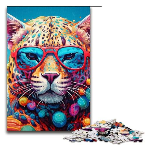 1000-teiliges Holzpuzzle mit Tierleopardenmotiv für Erwachsene – anspruchsvolles Spiel 29,53 x 19,69 Zoll 1000-teiliges Holzpuzzle mit Tierleopardenmotiv für Erwachsene – anspruchsvolles Spiel 29,53 x 19,69 Zoll von WGLINGX