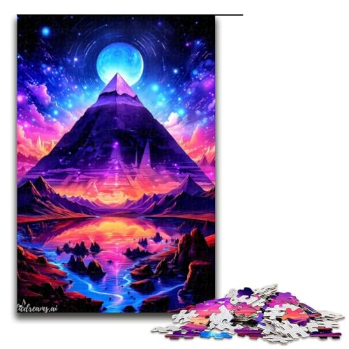 1000-teiliges Holzpuzzle mit außerirdischer Planetenlandschaft für Erwachsene – anspruchsvolles Spiel 29,53 x 19,69 Zoll 1000-teiliges Holzpuzzle mit außerirdischer Planetenlandschaft für Erwachsene – anspruchsvolles Spiel 29,53 x 19,69 Zoll von WGLINGX