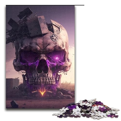 1000-teiliges Holzpuzzle mit wunderschönem Totenkopf für Erwachsene – anspruchsvolles Spiel 29,53 x 19,69 Zoll 1000-teiliges Holzpuzzle mit wunderschönem Totenkopf für Erwachsene – anspruchsvolles Spiel 29,53 x 19,69 Zoll von WGLINGX