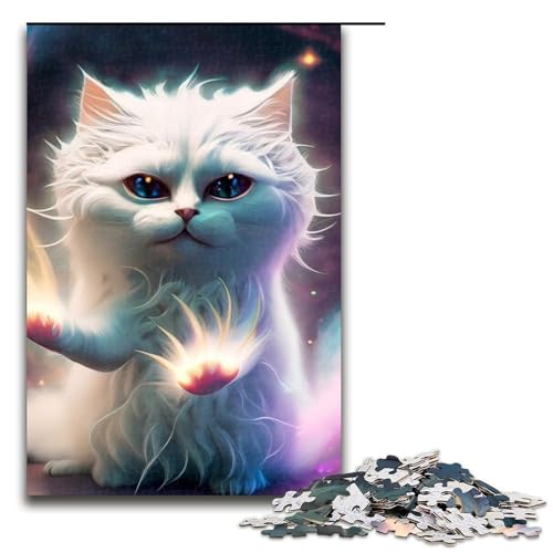 1000-teiliges Katzenpuzzle für Erwachsene, ganze Familie, 50 x 75 cm 1000-teiliges Katzenpuzzle für Erwachsene, ganze Familie, 50 x 75 cm von WGLINGX