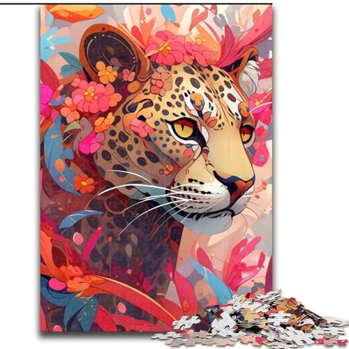 1000-teiliges Luchs-Puzzle für Erwachsene, 1000 Teile, Heimdekoration, Familienspaß, ab 14 Jahren (Größe 26x38cm) von WGLINGX