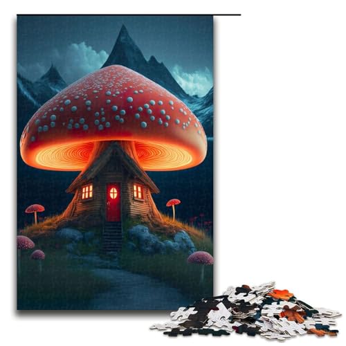 1000-teiliges Puzzle, EIN Pilz, für Zuhause, Holzpuzzle, Lernspielzeug, Familienspiele, 50 x 75 cm 1000-teiliges Puzzle, EIN Pilz, für Zuhause, Holzpuzzle, Lernspielzeug, Familienspiele, 50 x 75 cm von WGLINGX