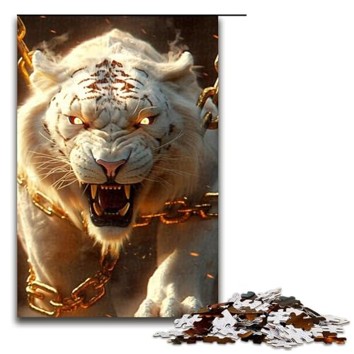 1000-teiliges Puzzle, Kaninchen-Puzzle für Erwachsene, Holzpuzzle, Lernspielzeug, 50 x 75 cm 1000-teiliges Puzzle, Kaninchen-Puzzle für Erwachsene, Holzpuzzle, Lernspielzeug, 50 x 75 cm von WGLINGX