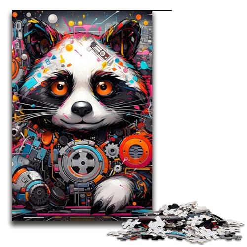 1000-teiliges Puzzle, Panda-Puzzle für Erwachsene, Holzpuzzle, Lernspielzeug, 50 x 75 cm 1000-teiliges Puzzle, Panda-Puzzle für Erwachsene, Holzpuzzle, Lernspielzeug, 50 x 75 cm von WGLINGX