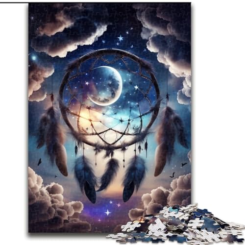 1000-teiliges Puzzle, Traumfänger-Puzzles für 1000 Teile, Weihnachten, Halloween, Muttertag, Neujahr, Ostergeschenk (Größe 26x38cm) von WGLINGX