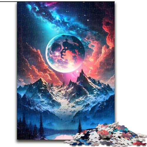 1000-teiliges Puzzle „Berg des Kosmos“, 1000-teiliges Puzzle-Geschenk, Geburtstage, Feiertage und zur Heimdekoration, Größe 26x38cm 1000-teiliges Puzzle „Berg des Kosmos“, 1000-teiliges Puzzle-Geschenk, Geburtstage, Feiertage und zur Heimdekoration, Größe 26x38cm von WGLINGX