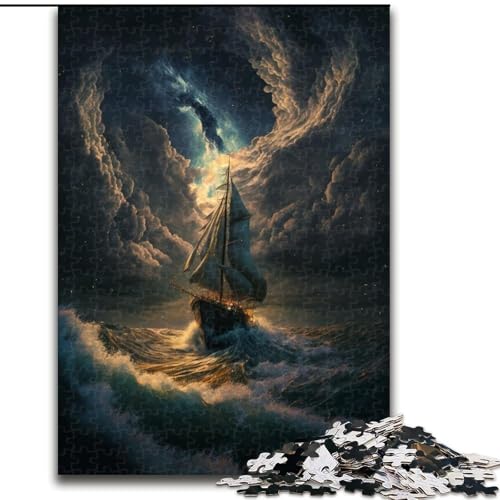 1000-teiliges Puzzle „Boot auf See“, interaktives Familienspiel, geeignet für Kinder ab 14 Jahren, Größe 26x38cm 1000-teiliges Puzzle „Boot auf See“, interaktives Familienspiel, geeignet für Kinder ab 14 Jahren, Größe 26x38cm von WGLINGX