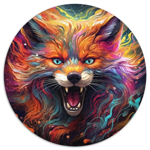 1000-teiliges Puzzle „Buntes Kunstfuchs-Puzzle“ für Erwachsene Geburtstage, Weihnachten, Halloween, Thanksgiving, Ostern 67,5 x 67,5 cm 1000-teiliges Puzzle „Buntes Kunstfuchs-Puzzle“ für Erwachsene Geburtstage, Weihnachten, Halloween, Thanksgiving, Ostern 67,5 x 67,5 cm von WGLINGX