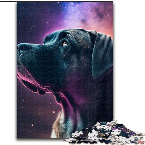 1000-teiliges Puzzle „Cane Corso“, Universum-Puzzle, 1000 Teile, anspruchsvolles Denkspiel für Teenager und Familien, Größe 26x38cm 1000-teiliges Puzzle „Cane Corso“, Universum-Puzzle, 1000 Teile, anspruchsvolles Denkspiel für Teenager und Familien, Größe 26x38cm von WGLINGX