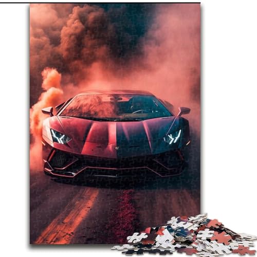 1000-teiliges Puzzle „Cooles Sportauto“, 1000-teiliges Puzzle-Geschenk, Geburtstage, Feiertage und zur Heimdekoration, Größe 26x38cm 1000-teiliges Puzzle „Cooles Sportauto“, 1000-teiliges Puzzle-Geschenk, Geburtstage, Feiertage und zur Heimdekoration, Größe 26x38cm von WGLINGX