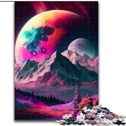 1000-teiliges Puzzle „DREI Füchse“, Holzpuzzle, anspruchsvolles DIY-Denkspiel, interaktive Familienaktivität (Größe 38x26cm) von WGLINGX