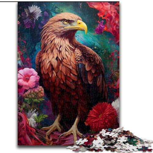 1000-teiliges Puzzle „Der Adler und der Garten“, Holzpuzzle, ideal für Büro, Schlafzimmer, Wohnzimmer, Dekoration, Größe 26x38cm 1000-teiliges Puzzle „Der Adler und der Garten“, Holzpuzzle, ideal für Büro, Schlafzimmer, Wohnzimmer, Dekoration, Größe 26x38cm von WGLINGX