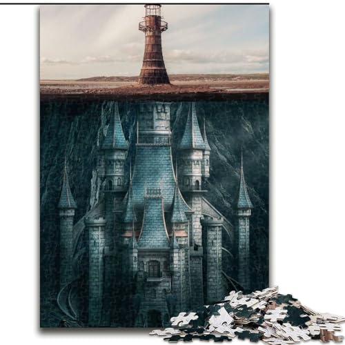 1000-teiliges Puzzle „Die Unterwelt“, 1000-teiliges Puzzle mit interaktivem Familienspiel, Kinder ab 14 Jahren, Größe 26x38cm 1000-teiliges Puzzle „Die Unterwelt“, 1000-teiliges Puzzle mit interaktivem Familienspiel, Kinder ab 14 Jahren, Größe 26x38cm von WGLINGX