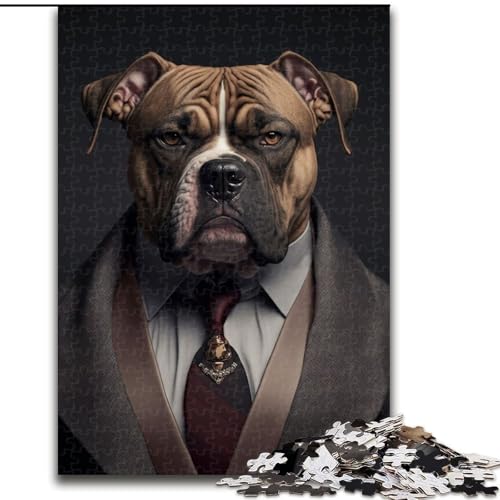1000-teiliges Puzzle „Don Doggo“ für Erwachsene, 1000 Teile, Heimdekoration, Familienspaß, ab 14 Jahren (Größe 26x38cm) von WGLINGX