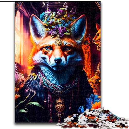 1000-teiliges Puzzle „Fuchs“, interaktives Familienspiel, geeignet für Kinder ab 14 Jahren, Größe 26x38cm 1000-teiliges Puzzle „Fuchs“, interaktives Familienspiel, geeignet für Kinder ab 14 Jahren, Größe 26x38cm von WGLINGX