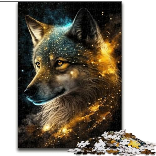 1000-teiliges Puzzle „Gold Pervert“, 1000-teiliges Puzzle für Erwachsene, anspruchsvolles Denkspiel für Teenager und Familien (Größe 26x38cm) von WGLINGX