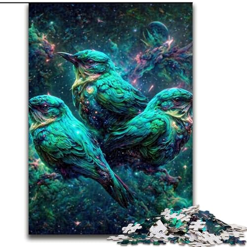 1000-teiliges Puzzle „Green Space Birds“ – 1000-teiliges interaktives Familienspiel, geeignet für Kinder ab 14 Jahren, Größe 26x38cm 1000-teiliges Puzzle „Green Space Birds“ – 1000-teiliges interaktives Familienspiel, geeignet für Kinder ab 14 Jahren, Größe 26x38cm von WGLINGX